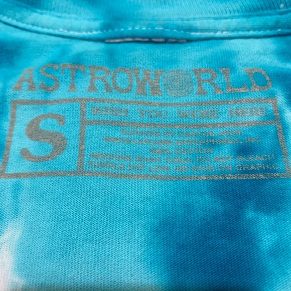 Travis Scott Tie Dye Astroworld Tour Long … - Picture 5 of 7